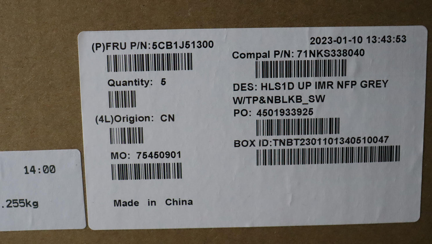 Lenovo Cover Uppercaseasmsws C82Vg Nf - 5CB1J51300