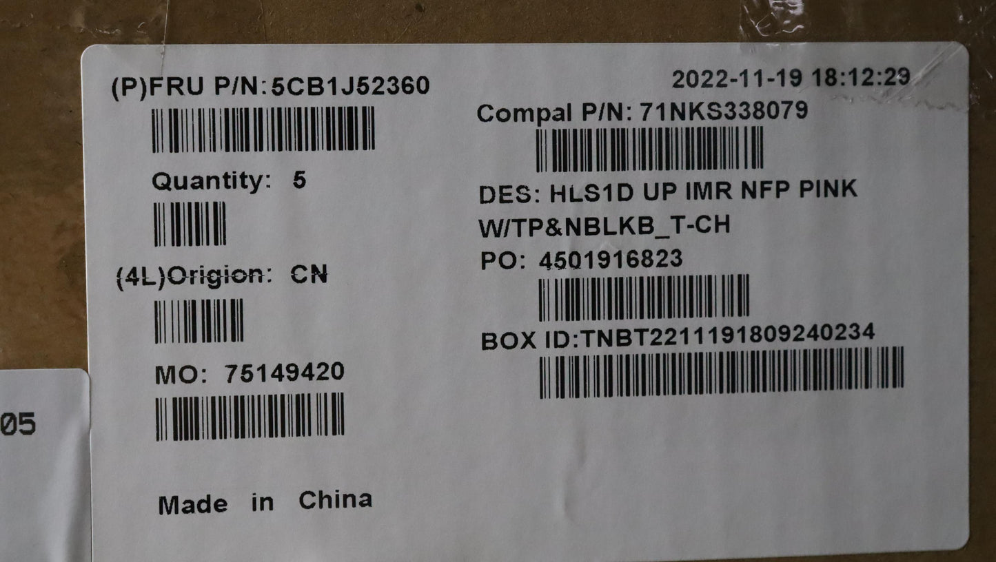 Lenovo Cover Uppercaseasmtc C82Vg Nfp - 5CB1J52360