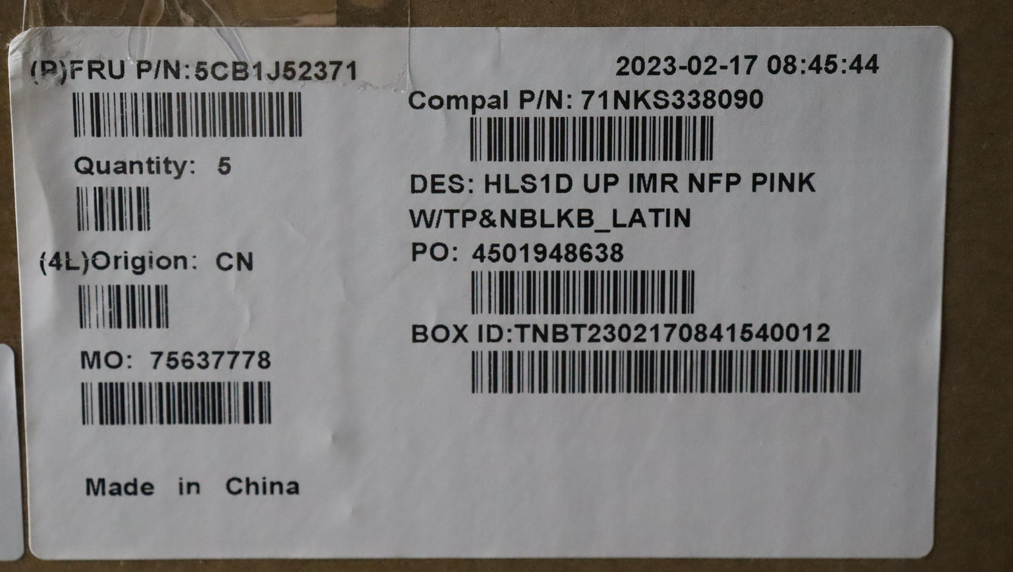 Lenovo Cover Uppercaseasmla Spa C82Vg - 5CB1J52371