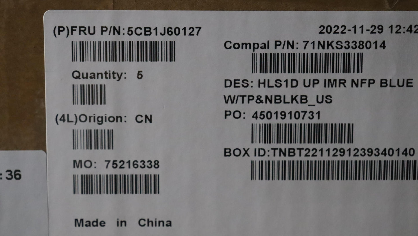 Lenovo Cover Uppercaseasmeng C82Vg Nf - 5CB1J60127
