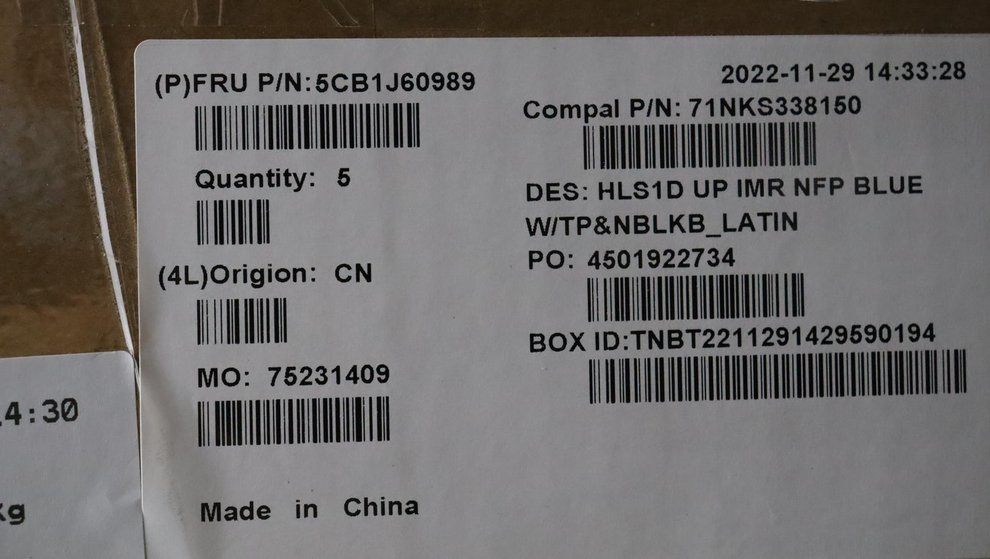 Lenovo Cover Uppercaseasmla Spa C82Vg - 5CB1J60989