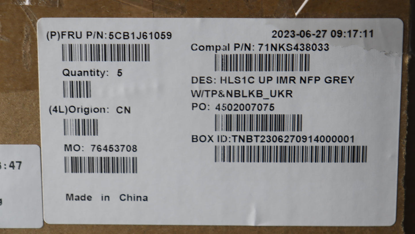 Lenovo Cover Uppercaseasmukr C82Vf Nf - 5CB1J61059