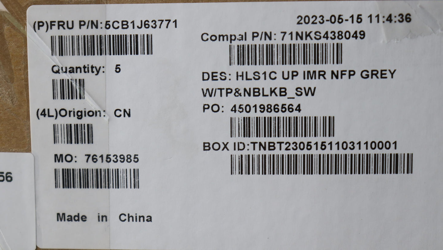 Lenovo Cover Uppercaseasmsws C82Vf Nf - 5CB1J63771