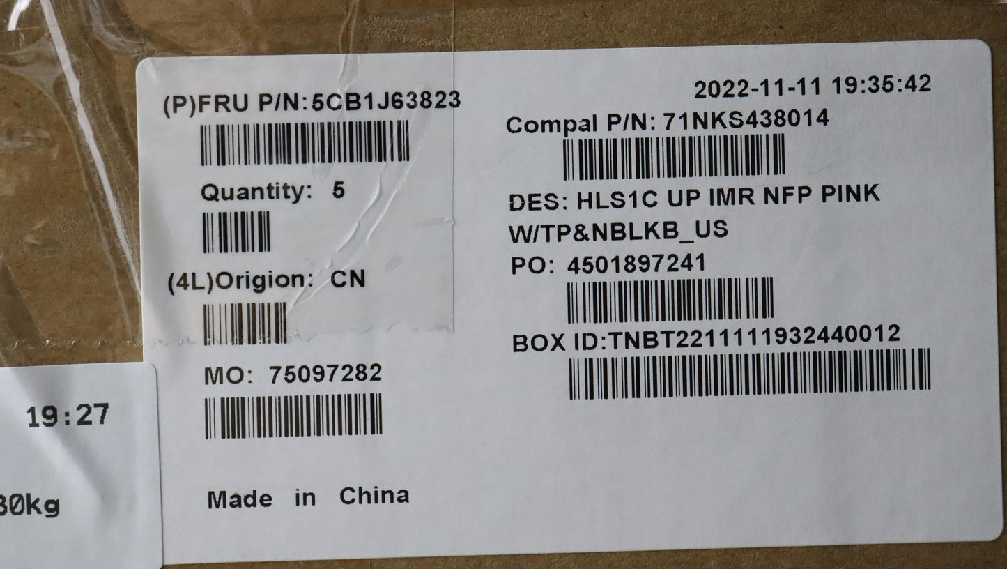 Lenovo Cover Uppercaseasmeng C82Vf Nf - 5CB1J63823