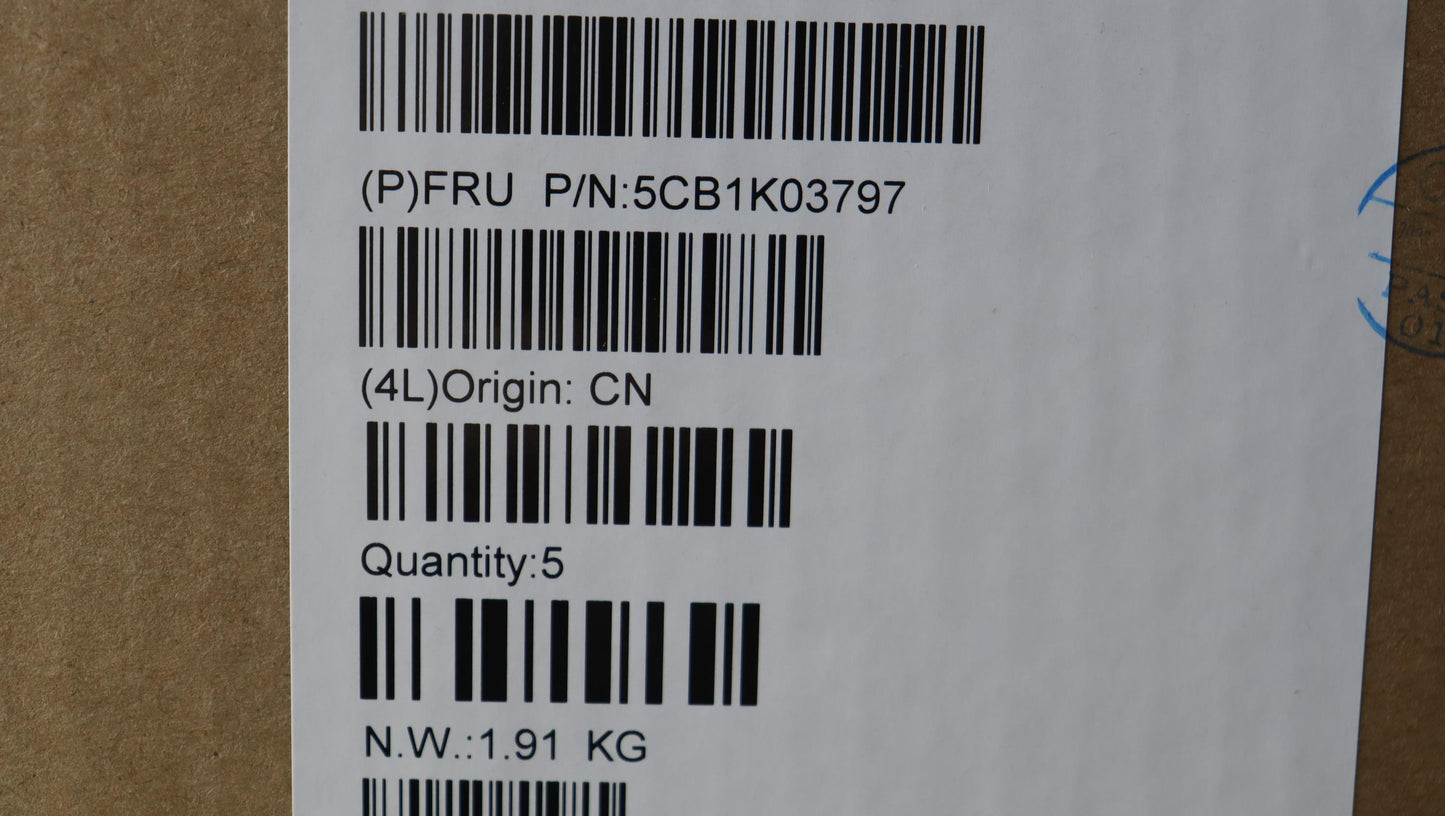Lenovo Cover Upper Case Assembly Rus - 5CB1K03797
