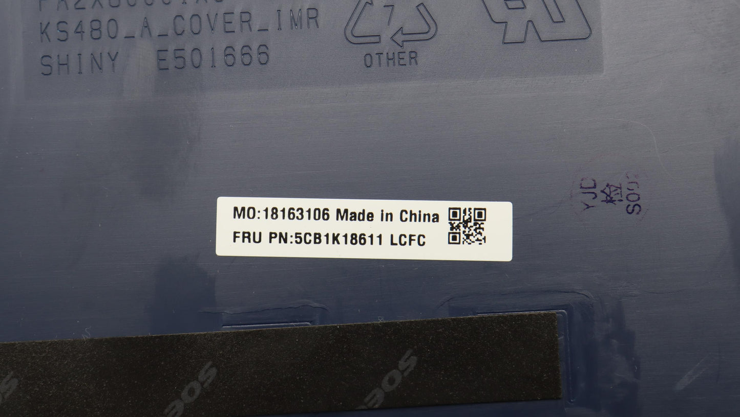 Lenovo Cover Cover L 82Xa A_Cover_Ab - 5CB1K18611