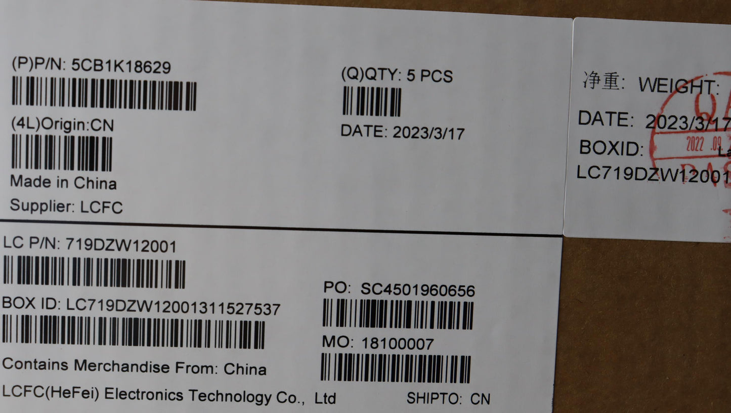 Lenovo Cover Cover L 82Xb Lower Case - 5CB1K18629