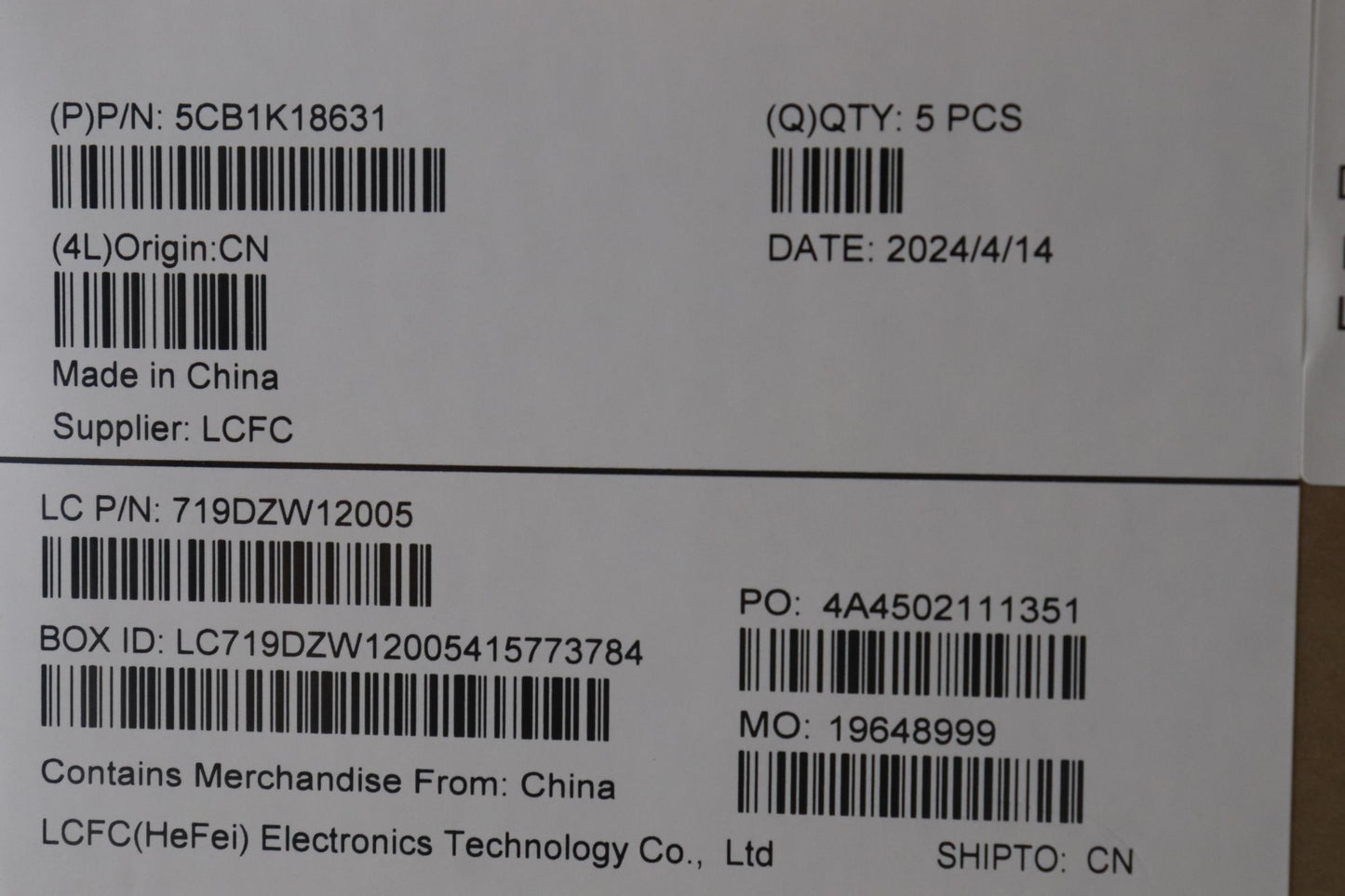 Lenovo Cover Cover L 82Xb Lower Case - 5CB1K18631