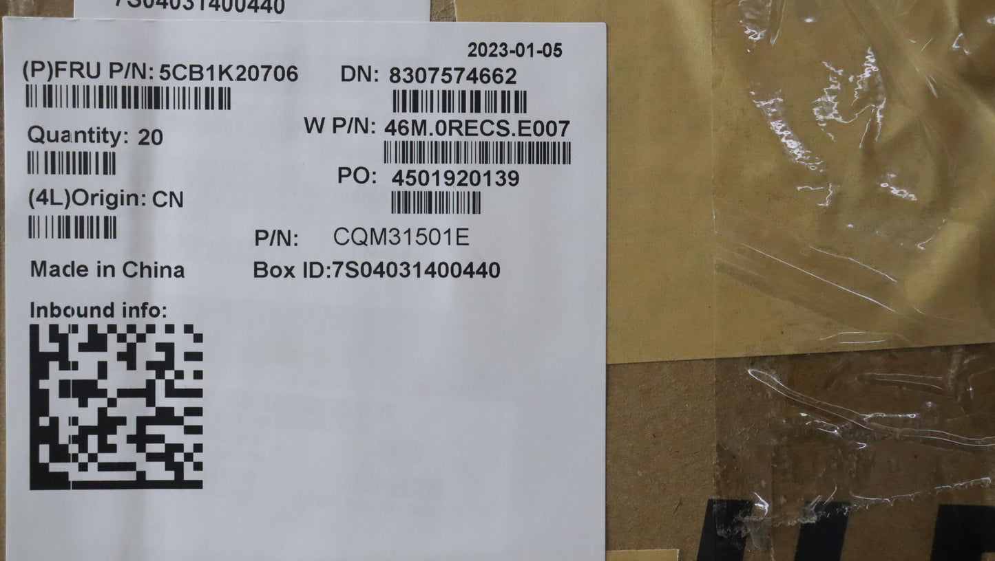 Lenovo Cover Lower Case W 82Xx Ag - 5CB1K20706