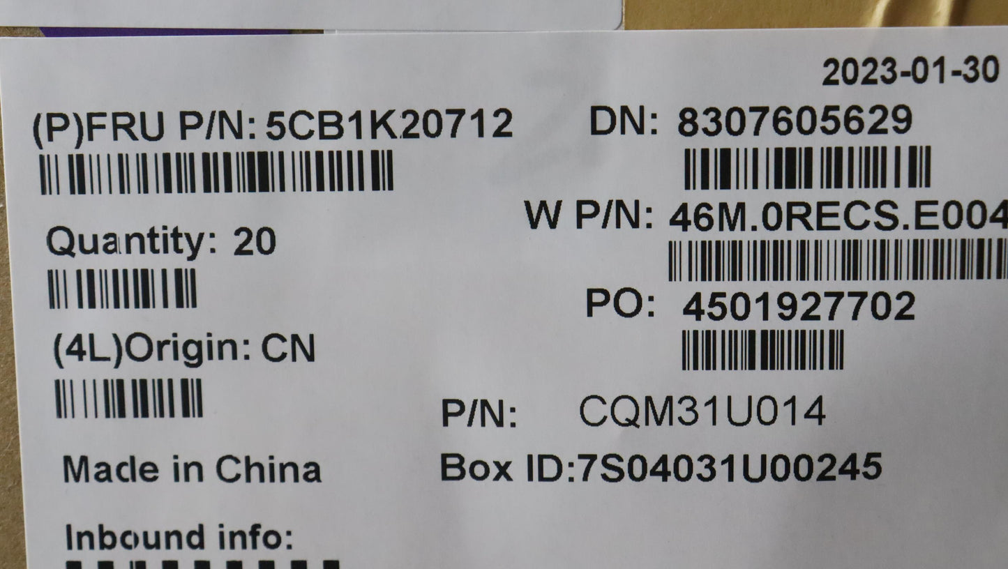 Lenovo Cover Lcd Cover W 82Xx Ag 2.2K - 5CB1K20712