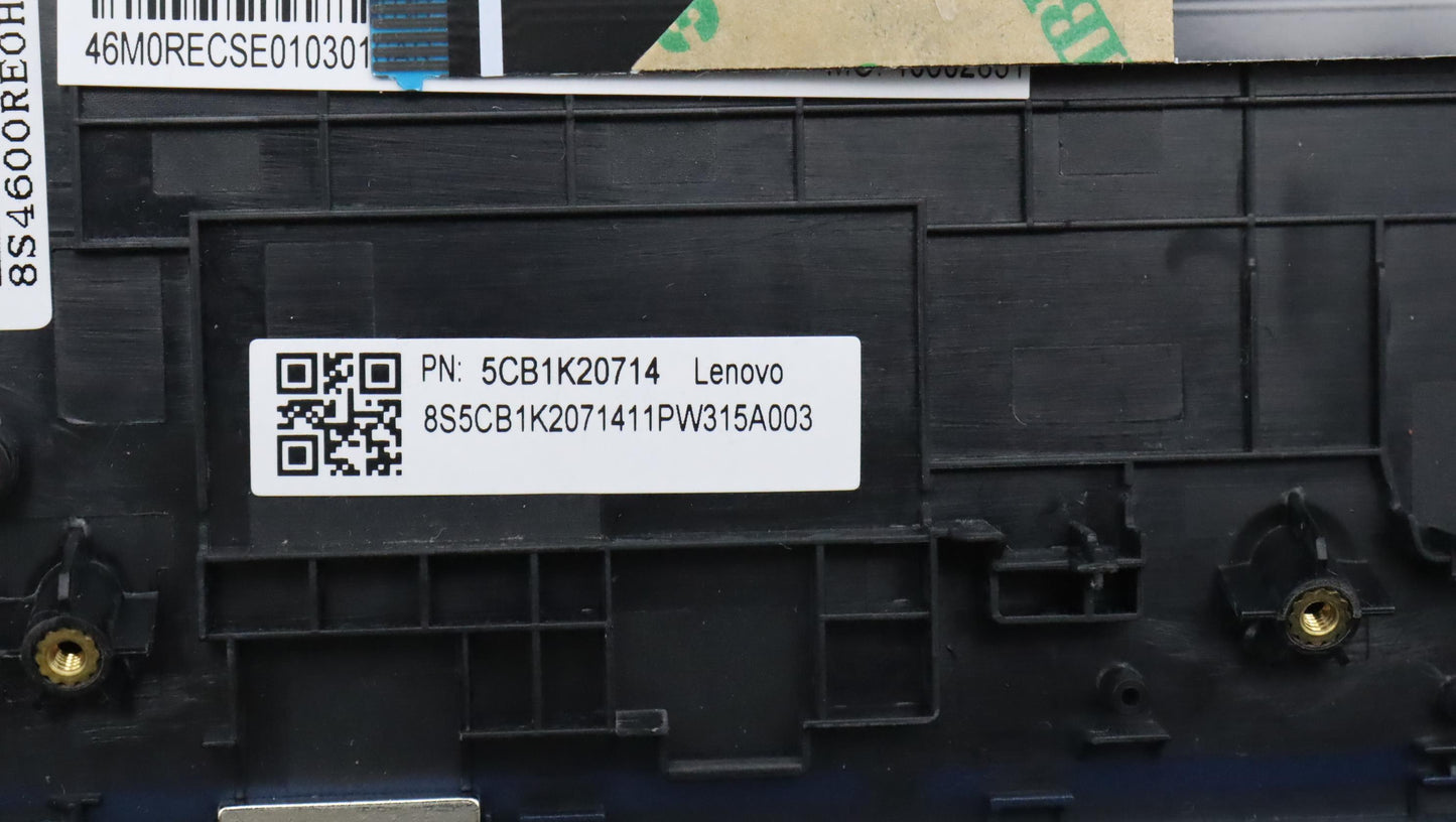 Lenovo Cover Upper Case Assembly Eng - 5CB1K20714