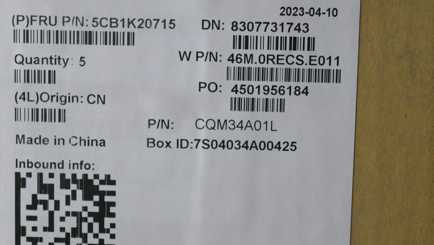 Lenovo C-Cover with Keyboard, USA English, Abyss Blue, Backlight - 5CB1K20715