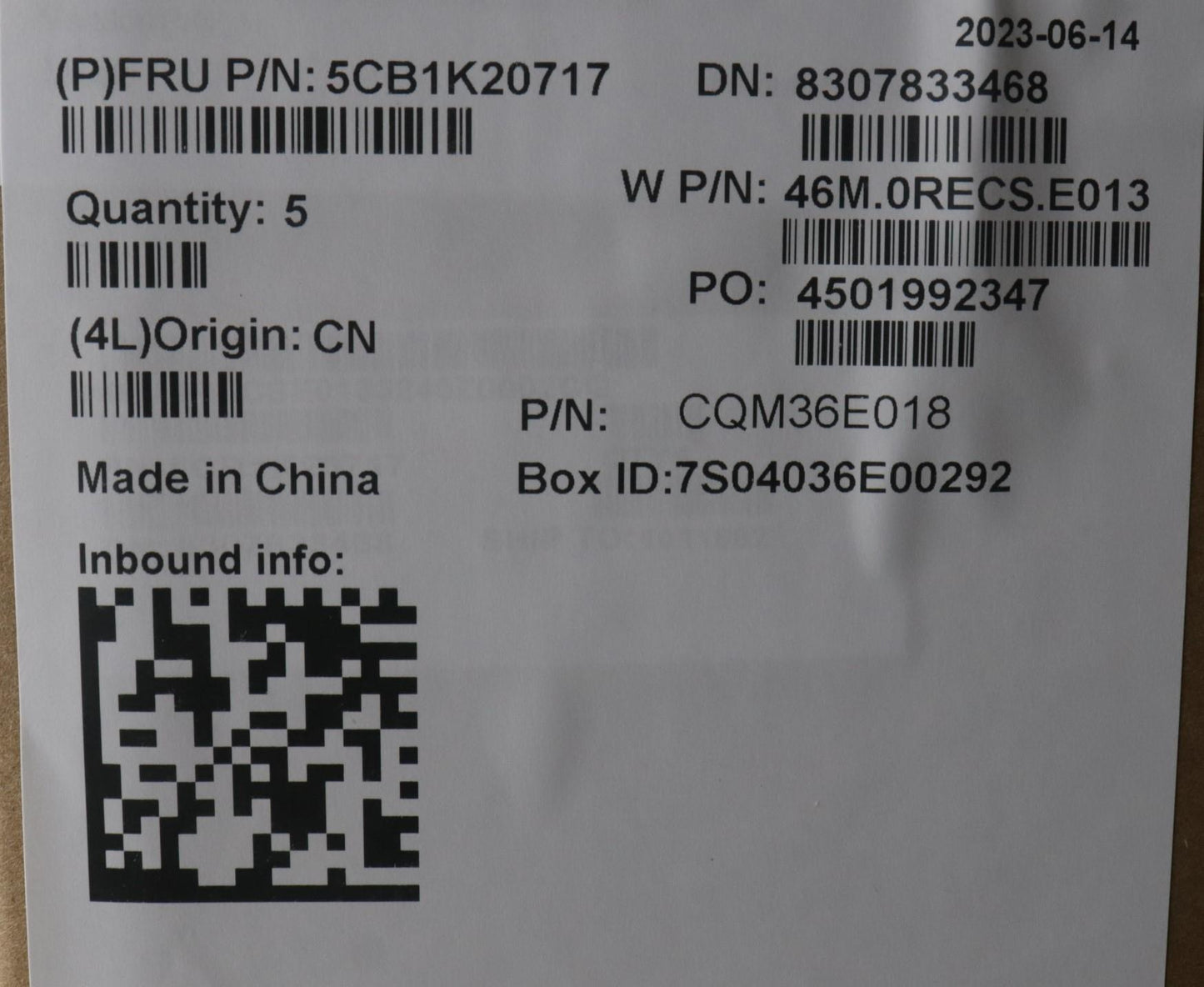 Lenovo Cover Upper Case Assembly Ita - 5CB1K20717