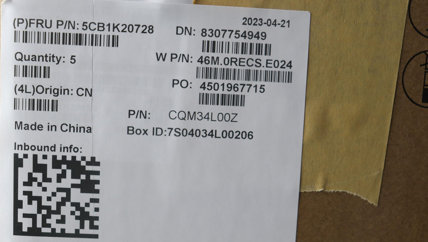Lenovo Cover Upper Case Assembly Ger - 5CB1K20728