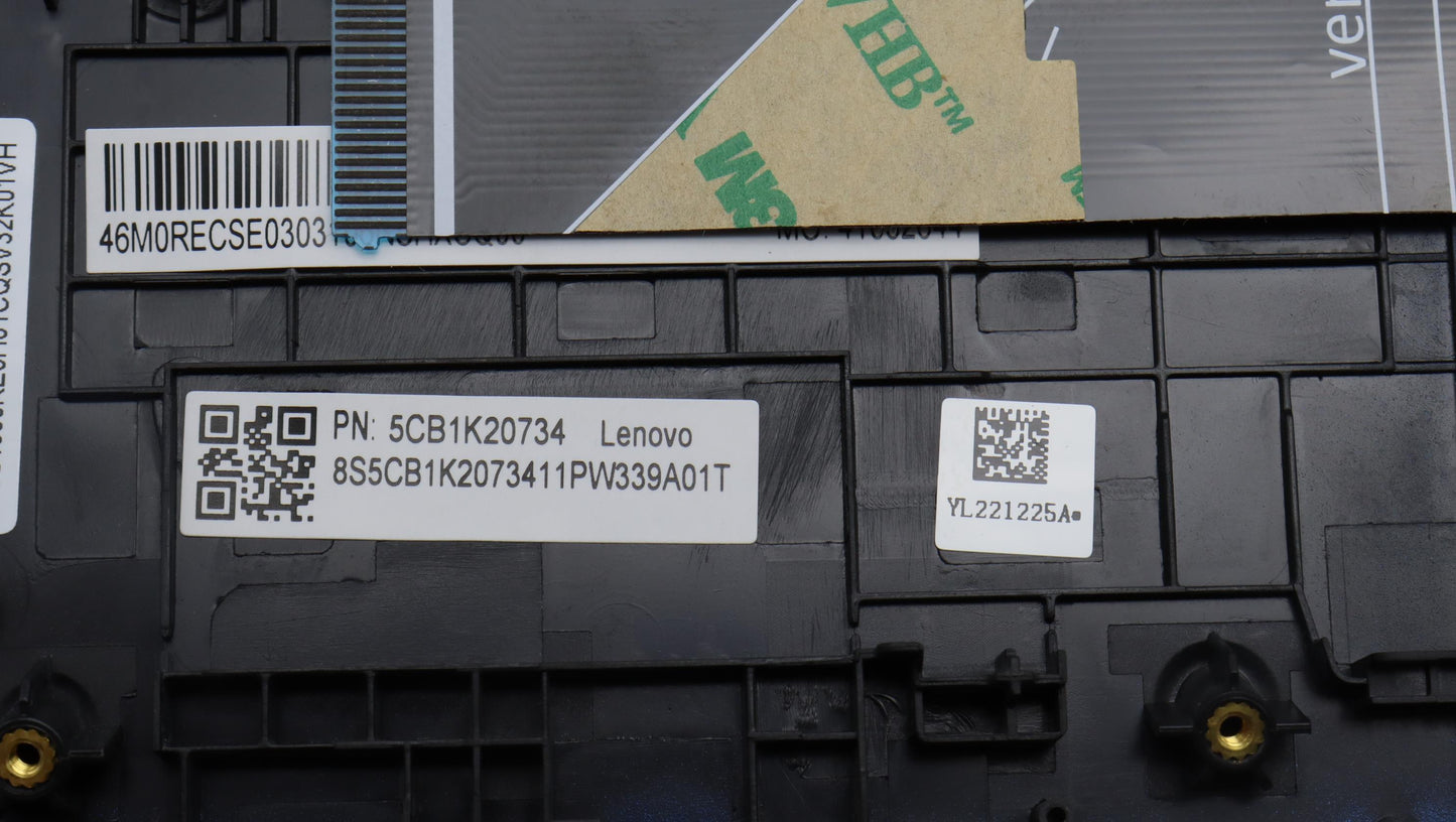 Lenovo Cover Upper Case Assembly Hun - 5CB1K20734