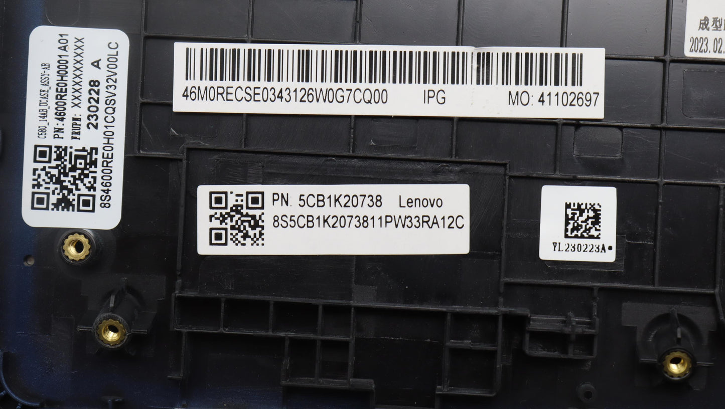 Lenovo Cover Upper Case Assembly Slv - 5CB1K20738