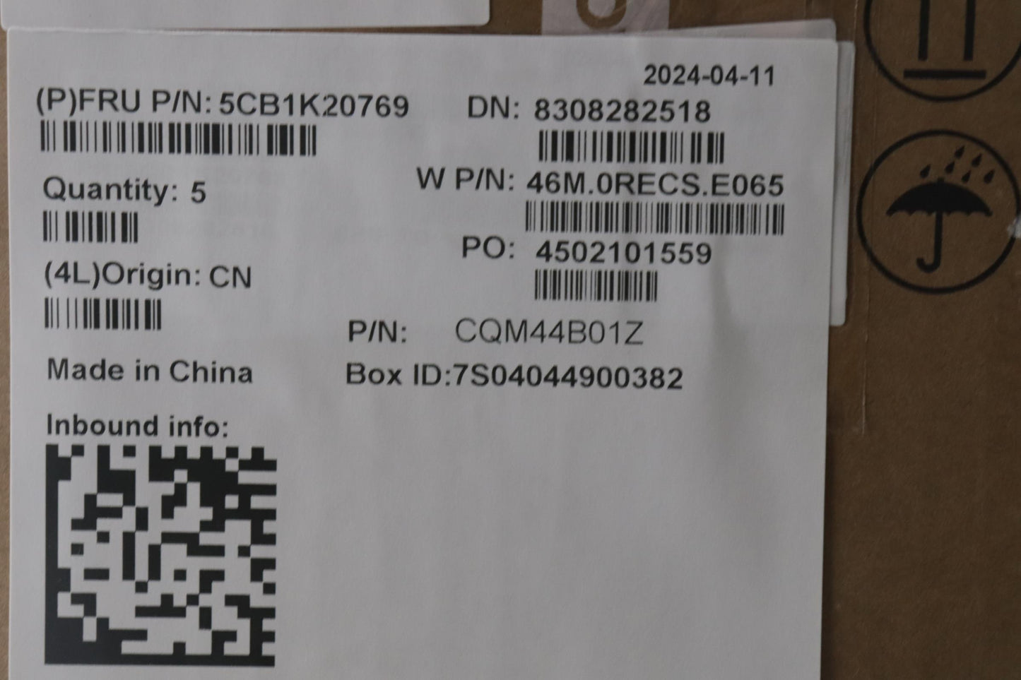 Lenovo Cover Upper Case Assembly Sws - 5CB1K20769