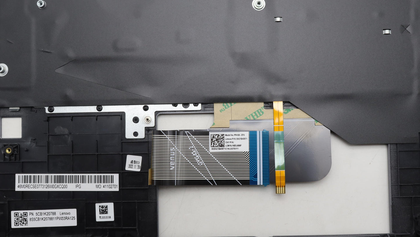 Lenovo Cover Upper Case Assembly Spa - 5CB1K20788