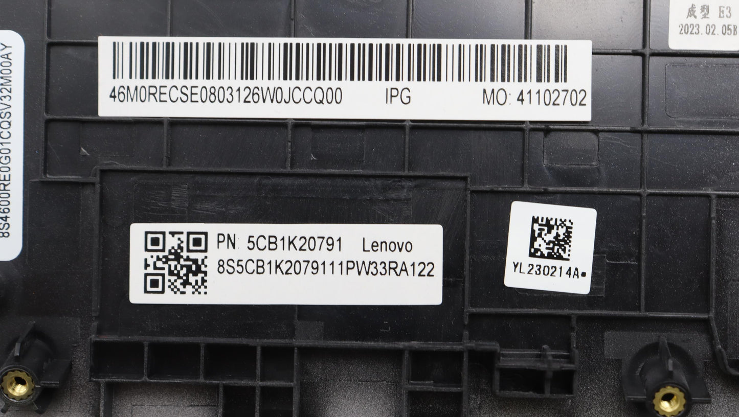 Lenovo Cover Upper Case Assembly Por - 5CB1K20791