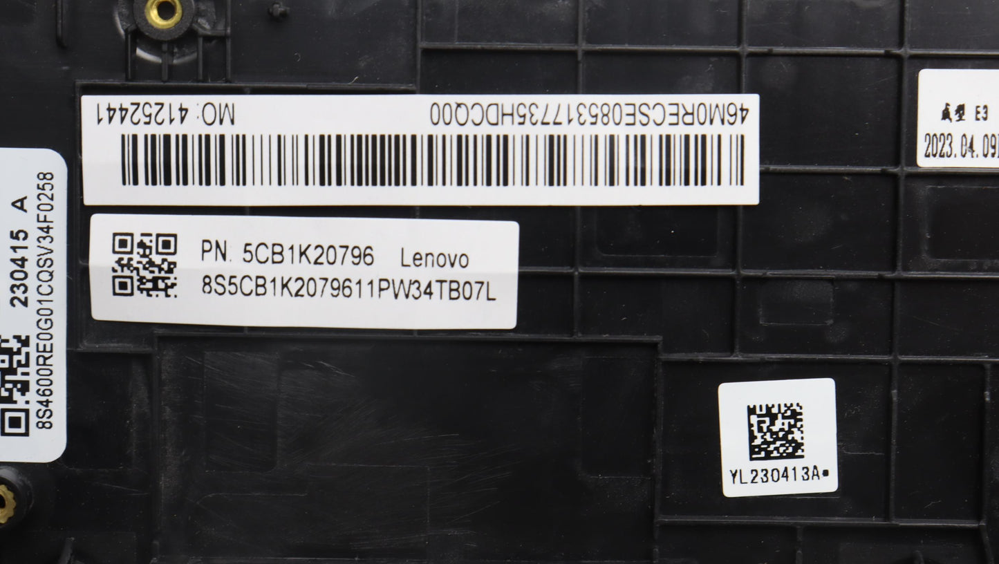 Lenovo Cover Upper Case Assembly Rus - 5CB1K20796