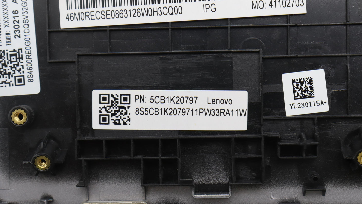 Lenovo Cover Upper Case Assembly Fra - 5CB1K20797