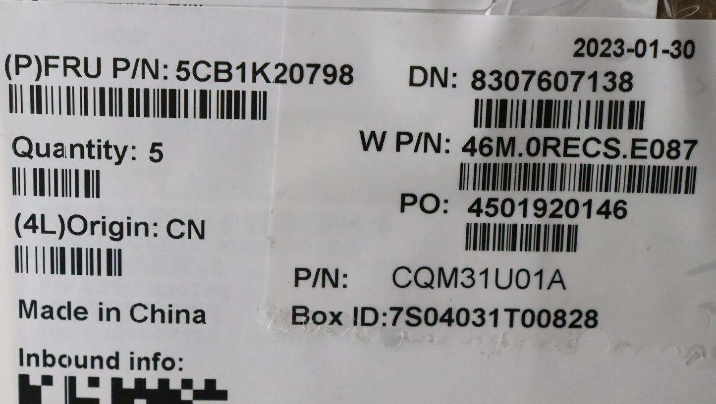 Lenovo Cover Upper Case Assembly Ger - 5CB1K20798