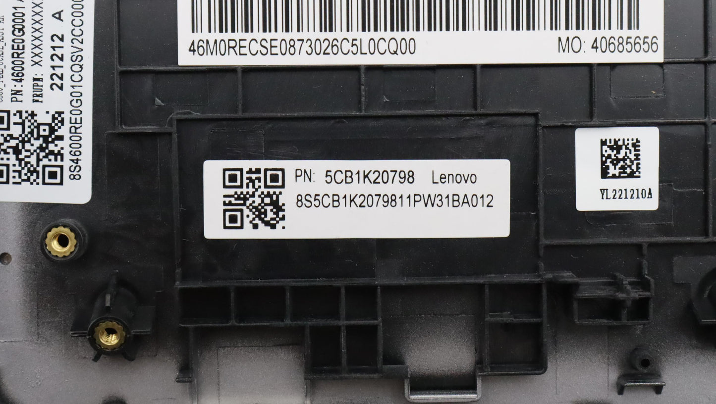 Lenovo Cover Upper Case Assembly Ger - 5CB1K20798