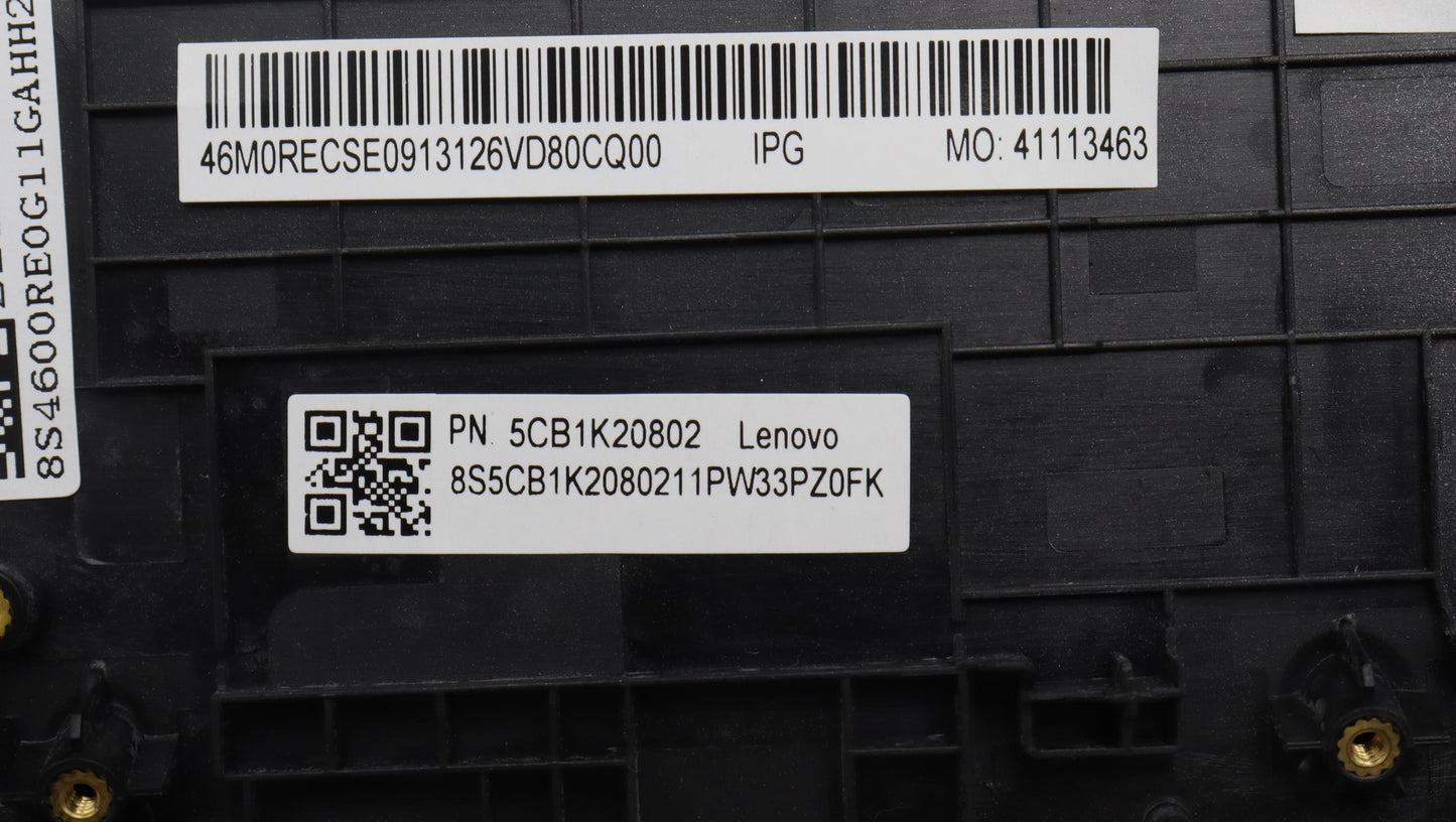 Lenovo Cover Upper Case Assembly Gre - 5CB1K20802