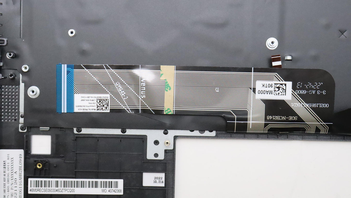 Lenovo Cover Upper Case Assembly Hun - 5CB1K20804