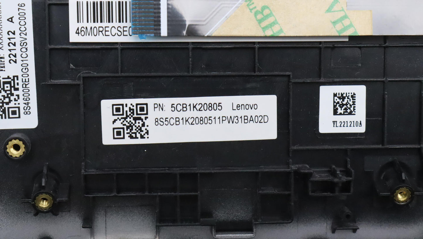Lenovo Cover Upper Case Assembly Nord - 5CB1K20805