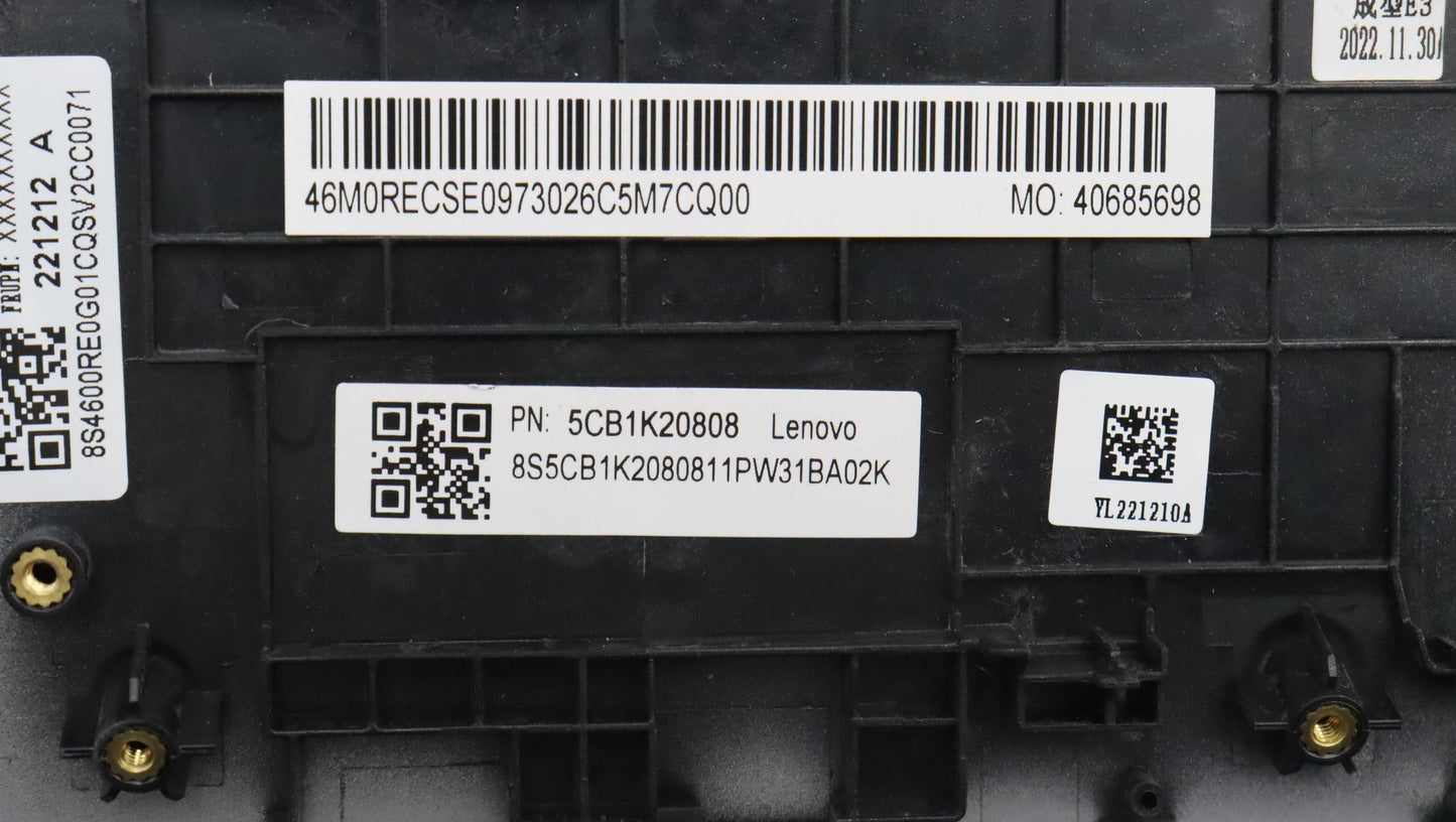 Lenovo Cover Upper Case Assembly Slv - 5CB1K20808