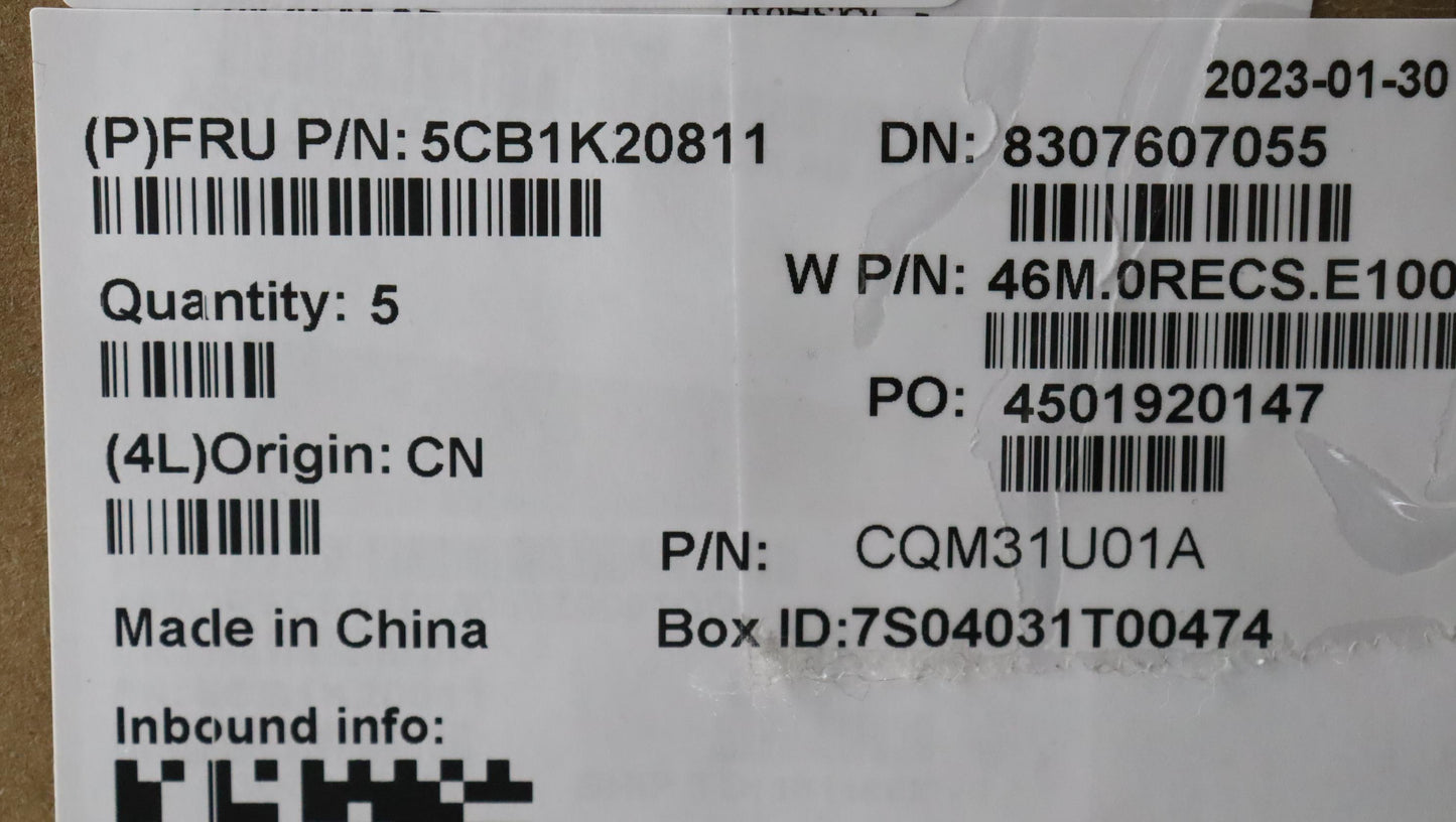 Lenovo Cover Upper Case Assembly Cze/ - 5CB1K20811