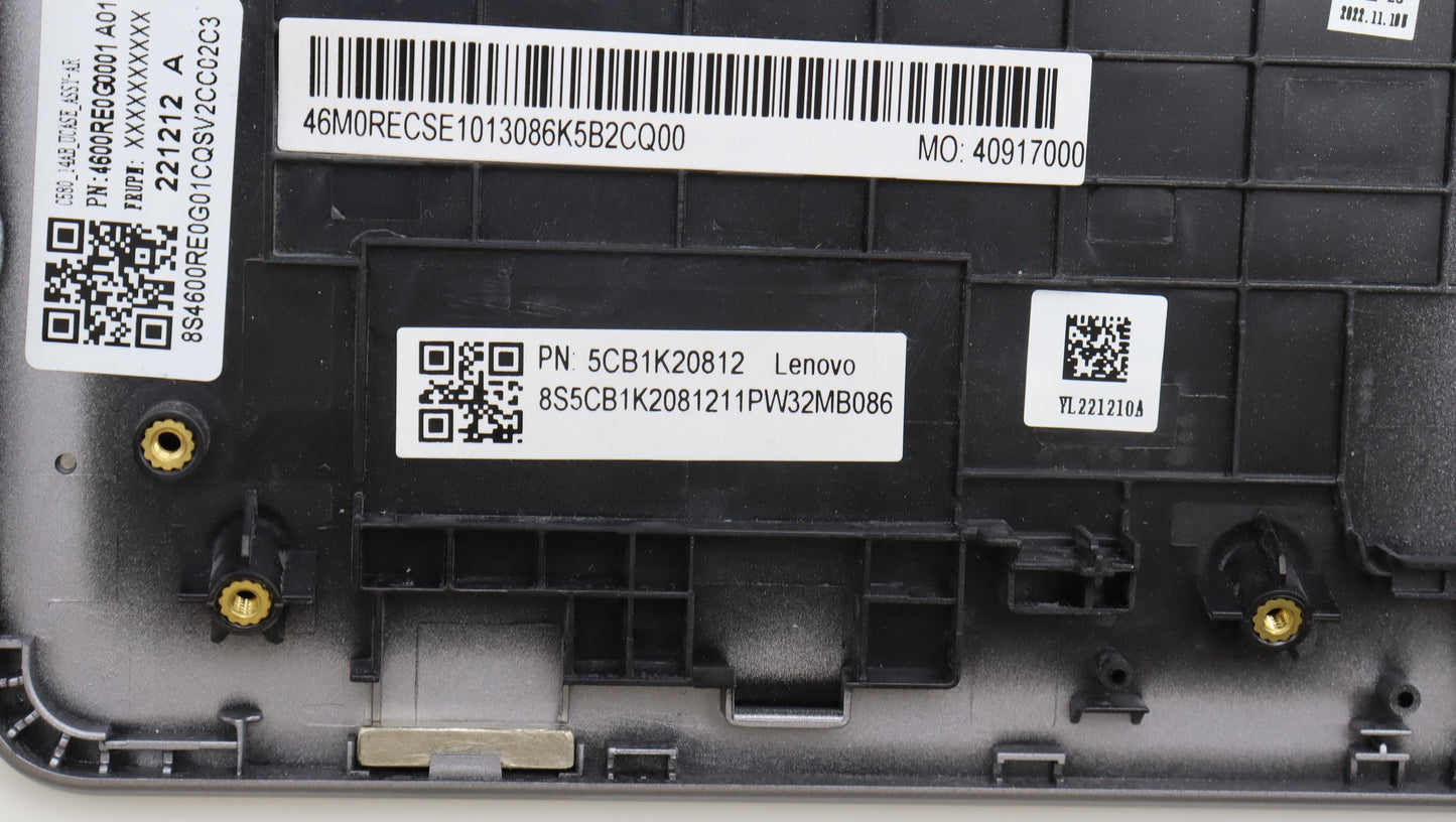 Lenovo Cover Upper Case Assembly Bul - 5CB1K20812