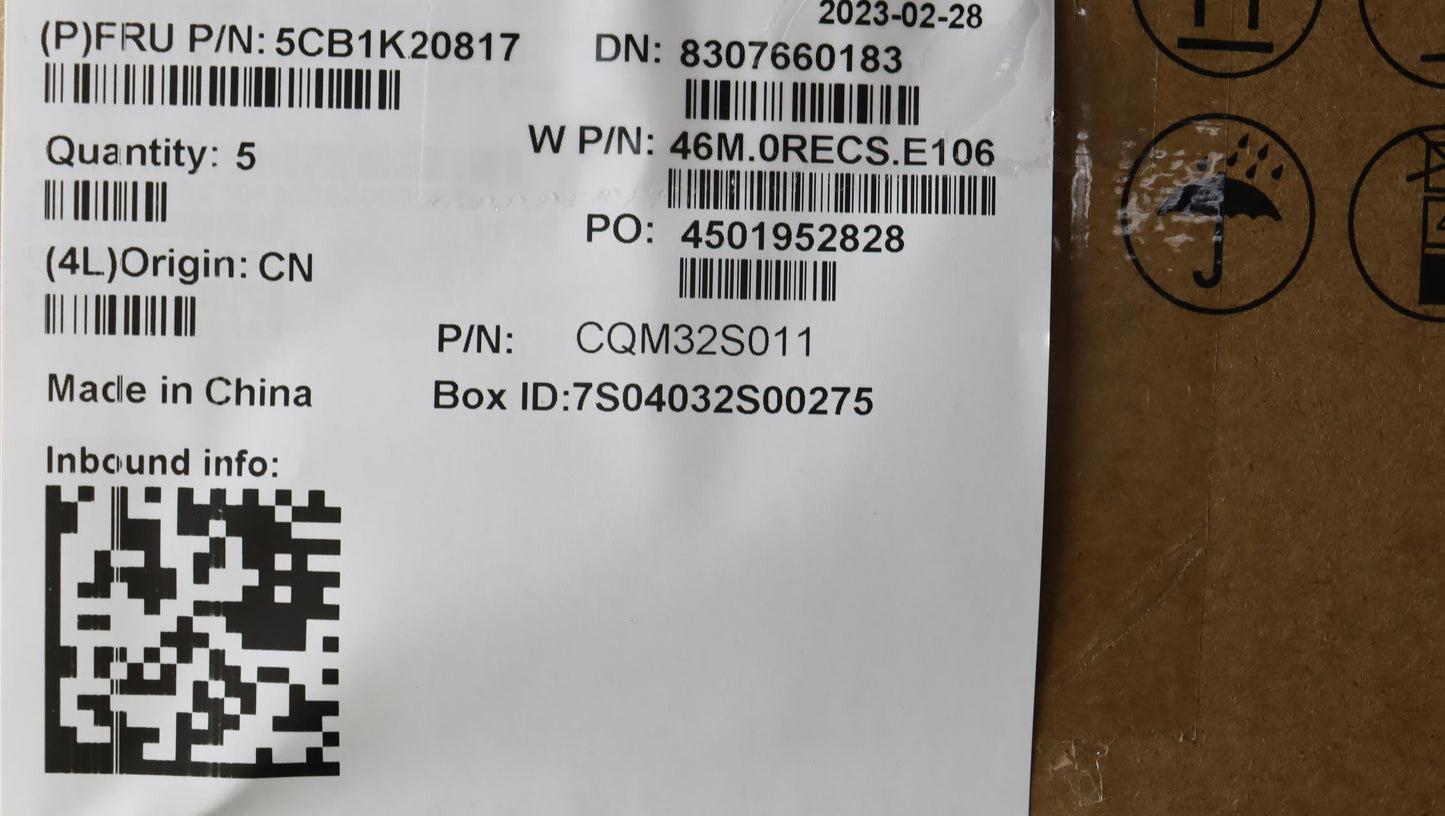 Lenovo Cover Upper Case Assembly Uke - 5CB1K20817
