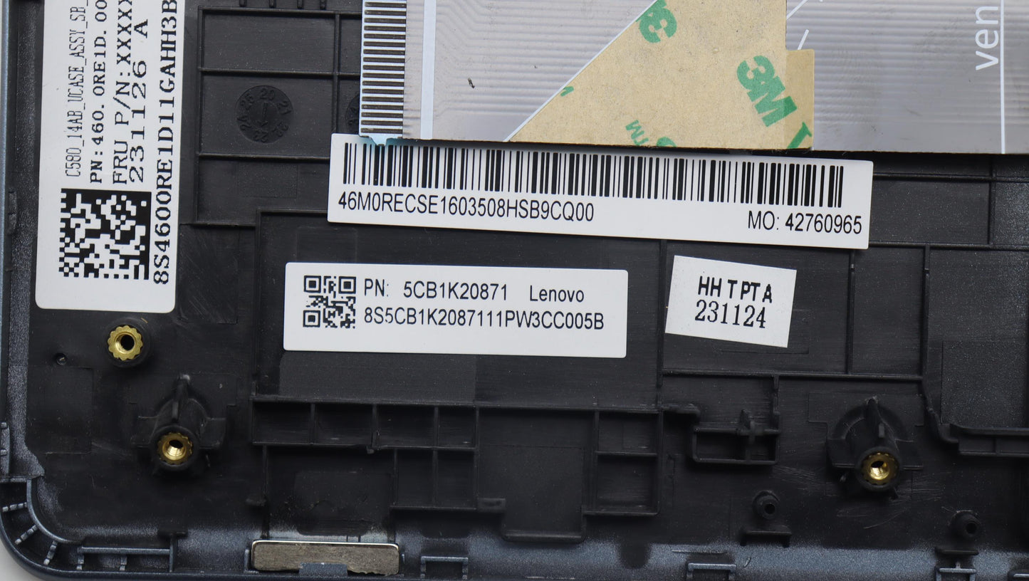 Lenovo Cover Upper Case Assembly Slv - 5CB1K20871