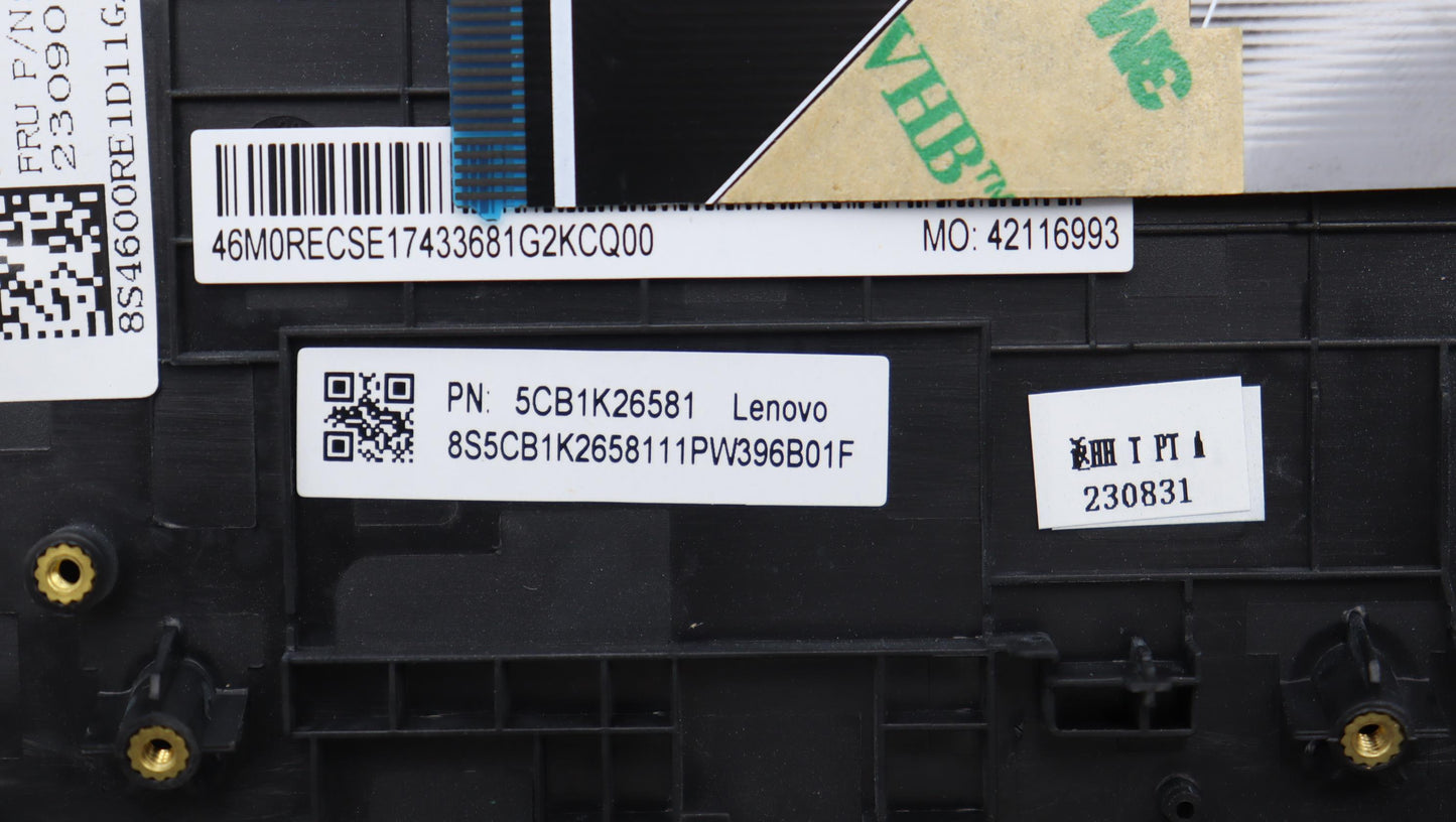Lenovo Cover Upper Case Assembly Por - 5CB1K26581