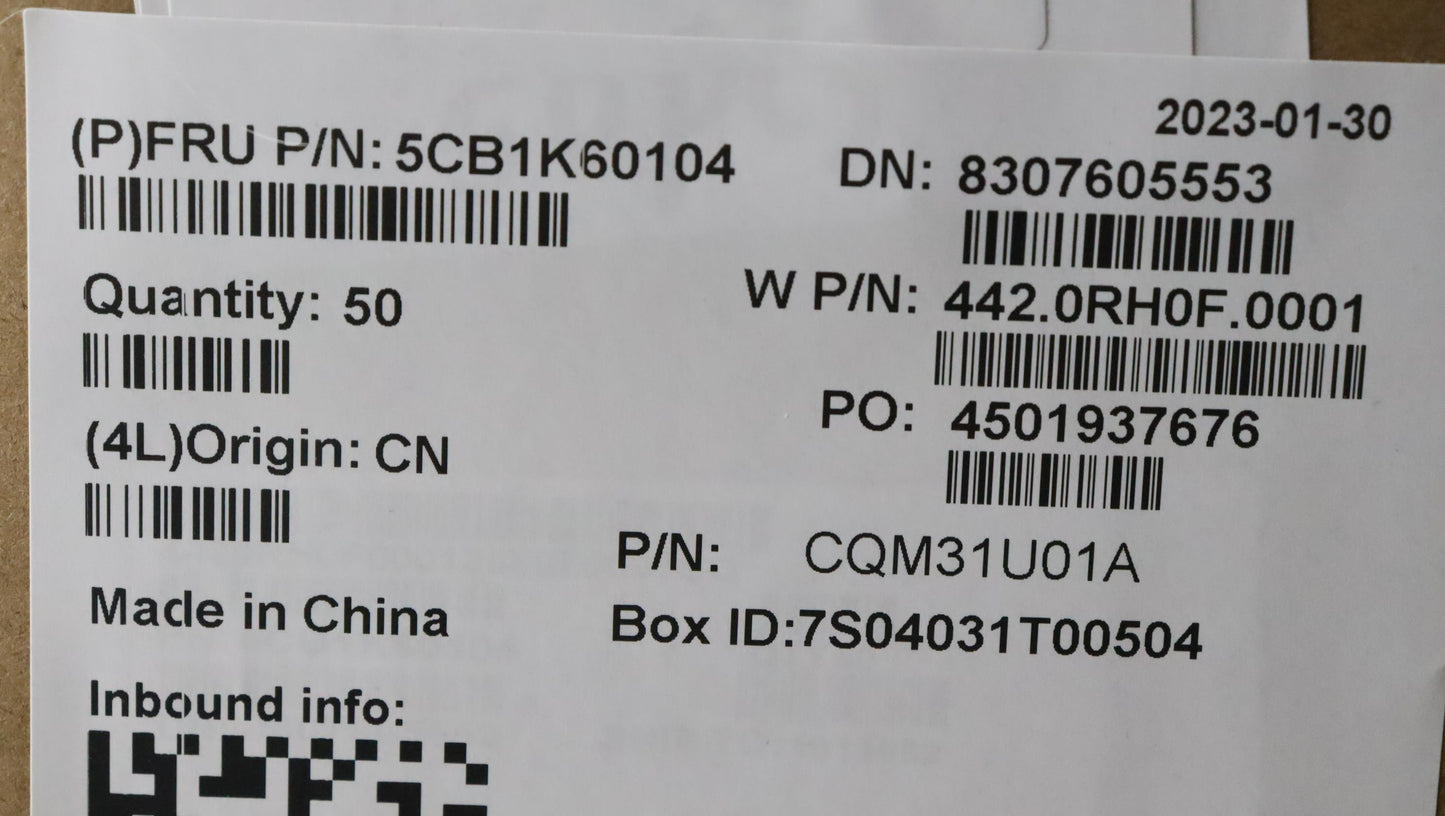 Lenovo Strip Cover, AG Finish - 5CB1K60104