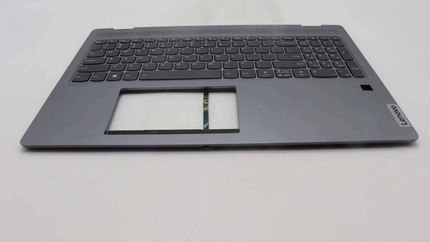 Lenovo C-Cover with Keyboard, USA English, Arctic Grey, Backlight - 5CB1K60142