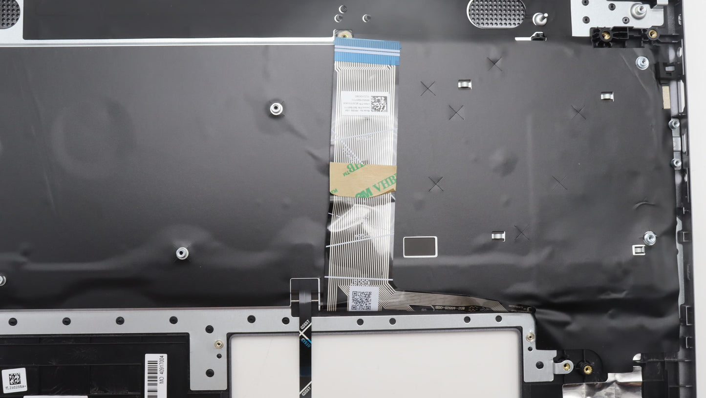 Lenovo C-Cover with Keyboard, USA English, Arctic Grey, Backlight - 5CB1K60142