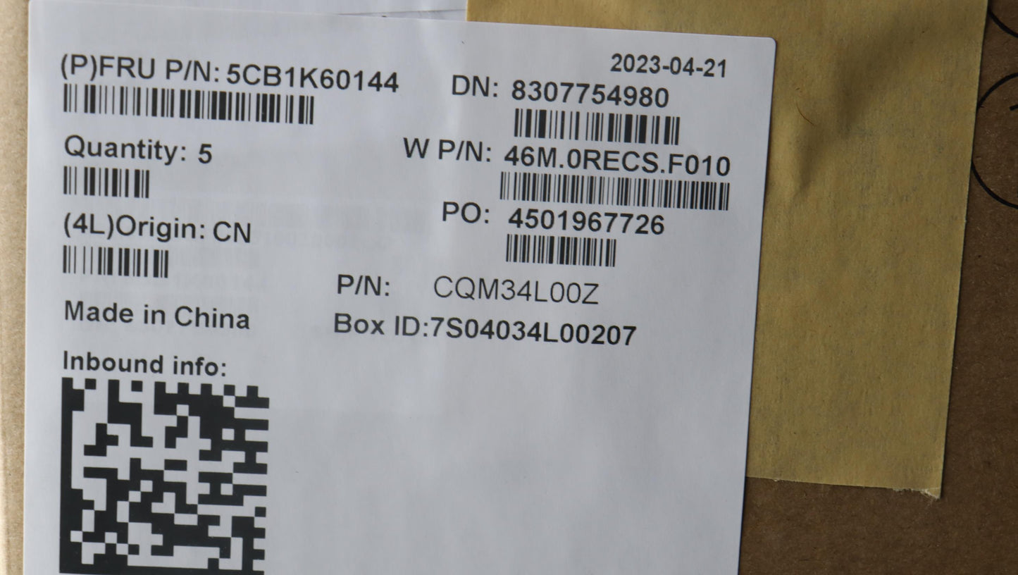Lenovo Cover Upper Case Assembly Ita - 5CB1K60144
