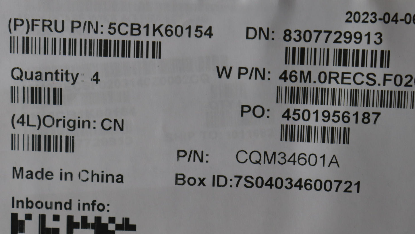 Lenovo Cover Upper Case Assembly Fra - 5CB1K60154