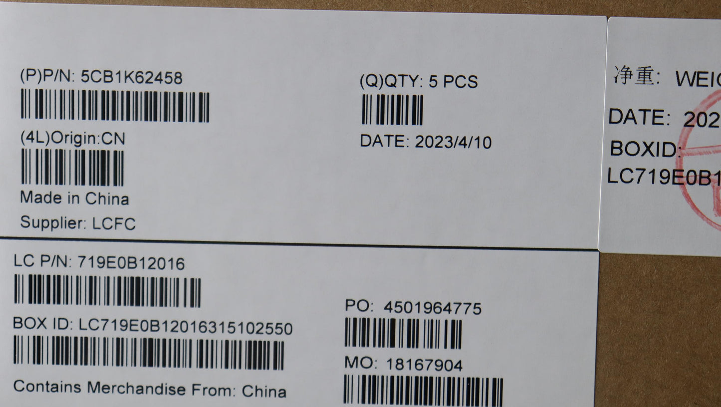 Lenovo Cover Upper Case Assembly Ara - 5CB1K62458