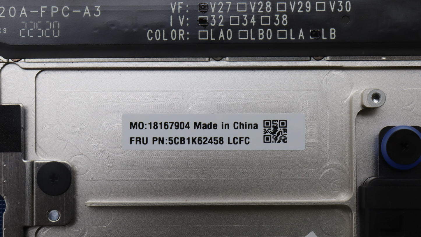 Lenovo Cover Upper Case Assembly Ara - 5CB1K62458