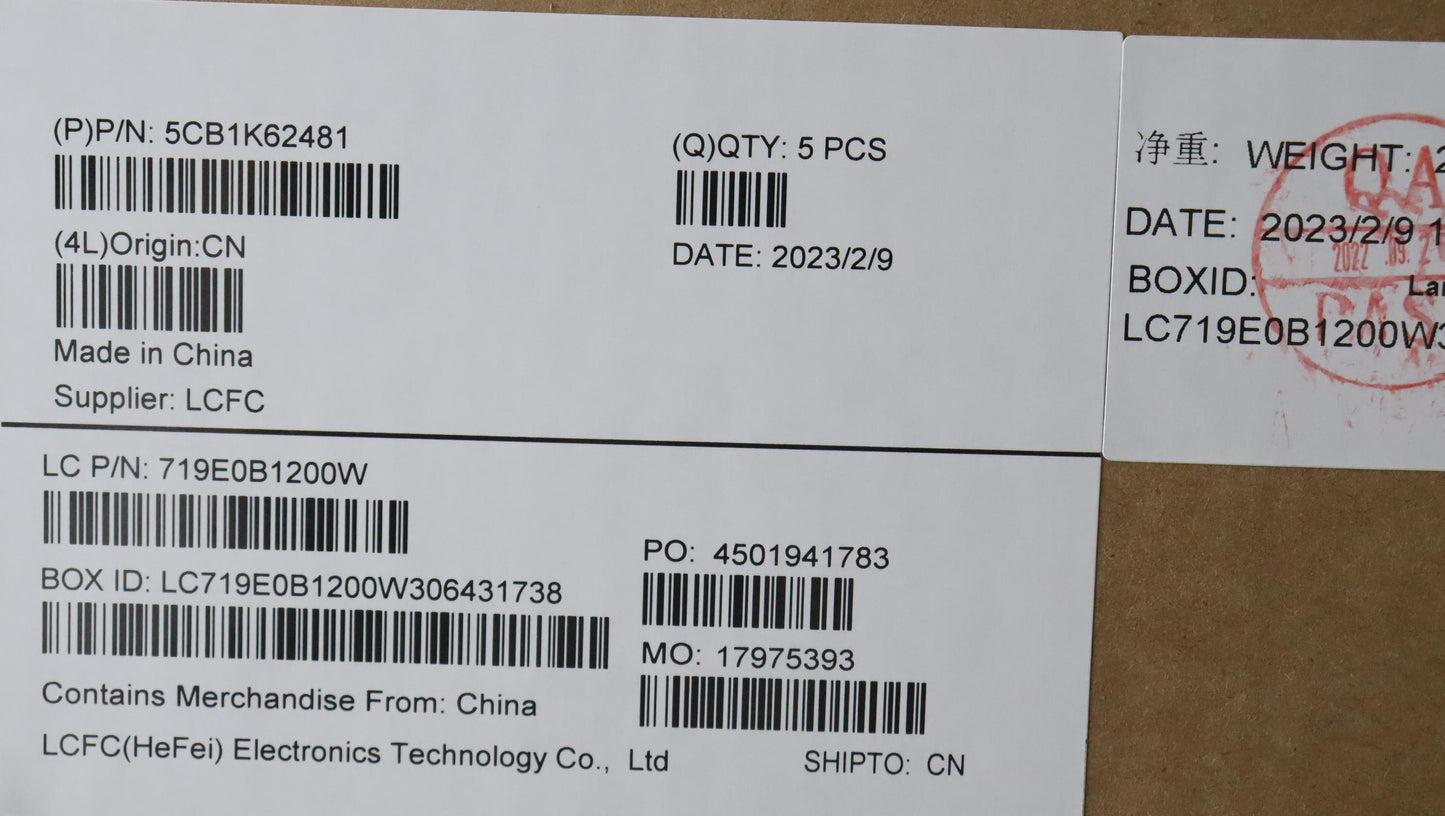 Lenovo Cover Upper Case Assembly Slv - 5CB1K62481