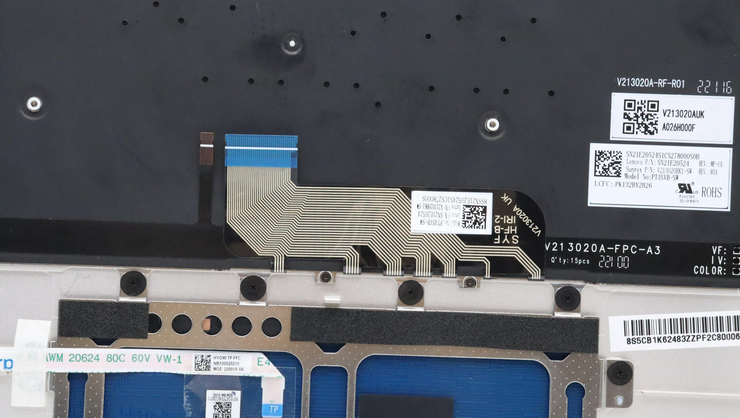 Lenovo Cover Upper Case Assembly Sws - 5CB1K62483
