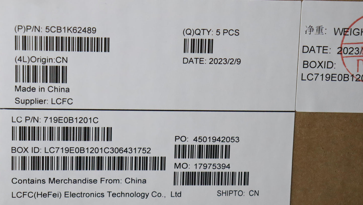 Lenovo Cover Upper Case Assembly Usa - 5CB1K62489