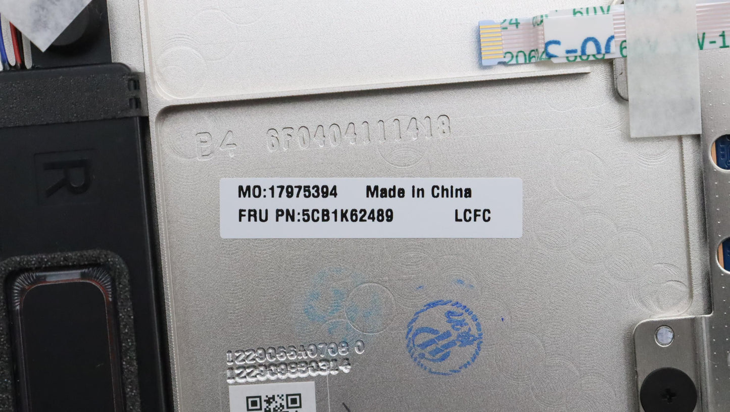 Lenovo Cover Upper Case Assembly Usa - 5CB1K62489