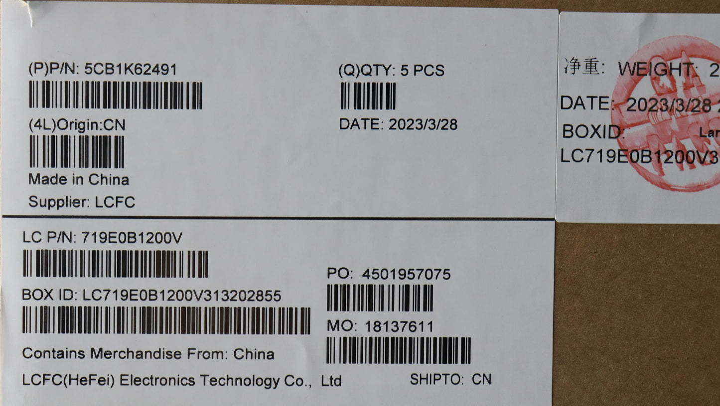 Lenovo Cover Upper Case Assembly Hun - 5CB1K62491