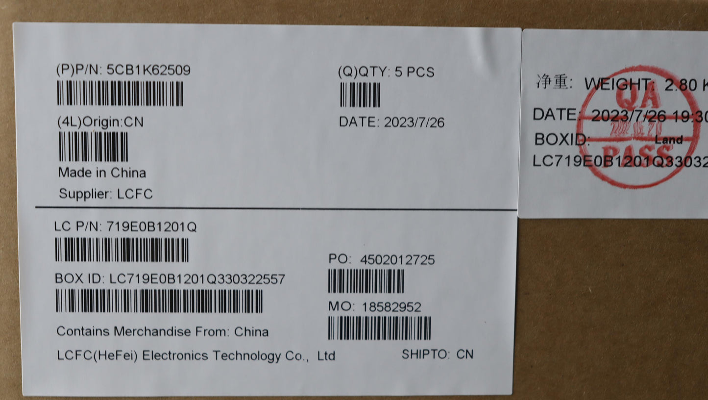 Lenovo Cover Upper Case Assembly Ara - 5CB1K62509