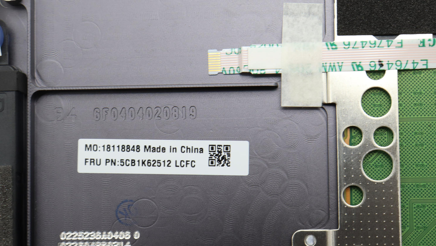 Lenovo Cover Upper Case Assembly Bul - 5CB1K62512